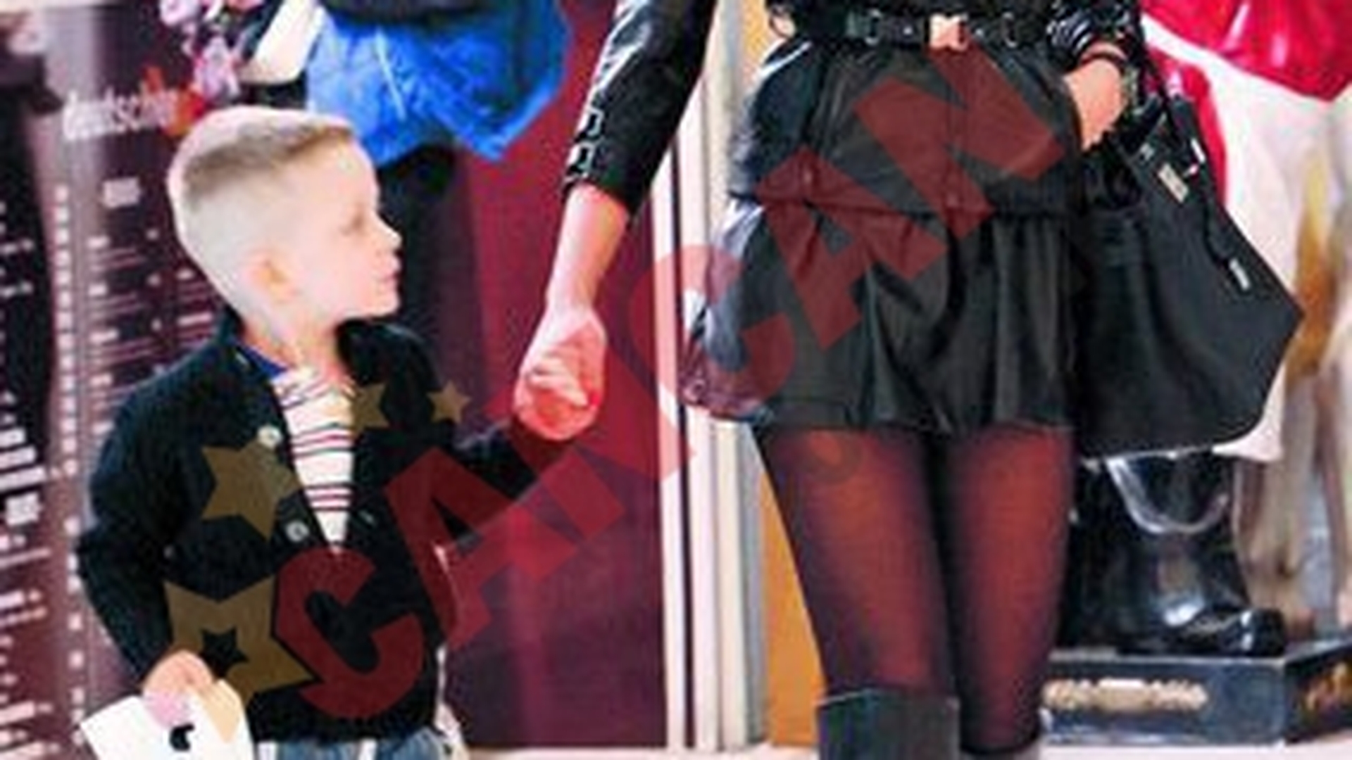 Bianca Dragusanu si-a scos nepotul la cumparaturi