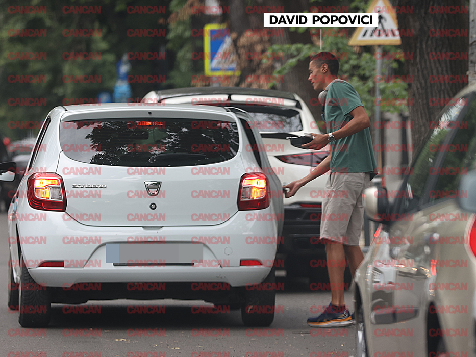 David Popovici urcă în Uber (Foto: CANCAN.RO)