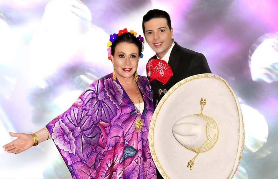 Radhu, alături de Laura Zapata