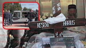 Marius Keseri a fost înmormântat la Cimitirul Militar Ghencea. Toboşarul trupei Direcţia 5, condus pe ultimul drum de familie şi prieteni