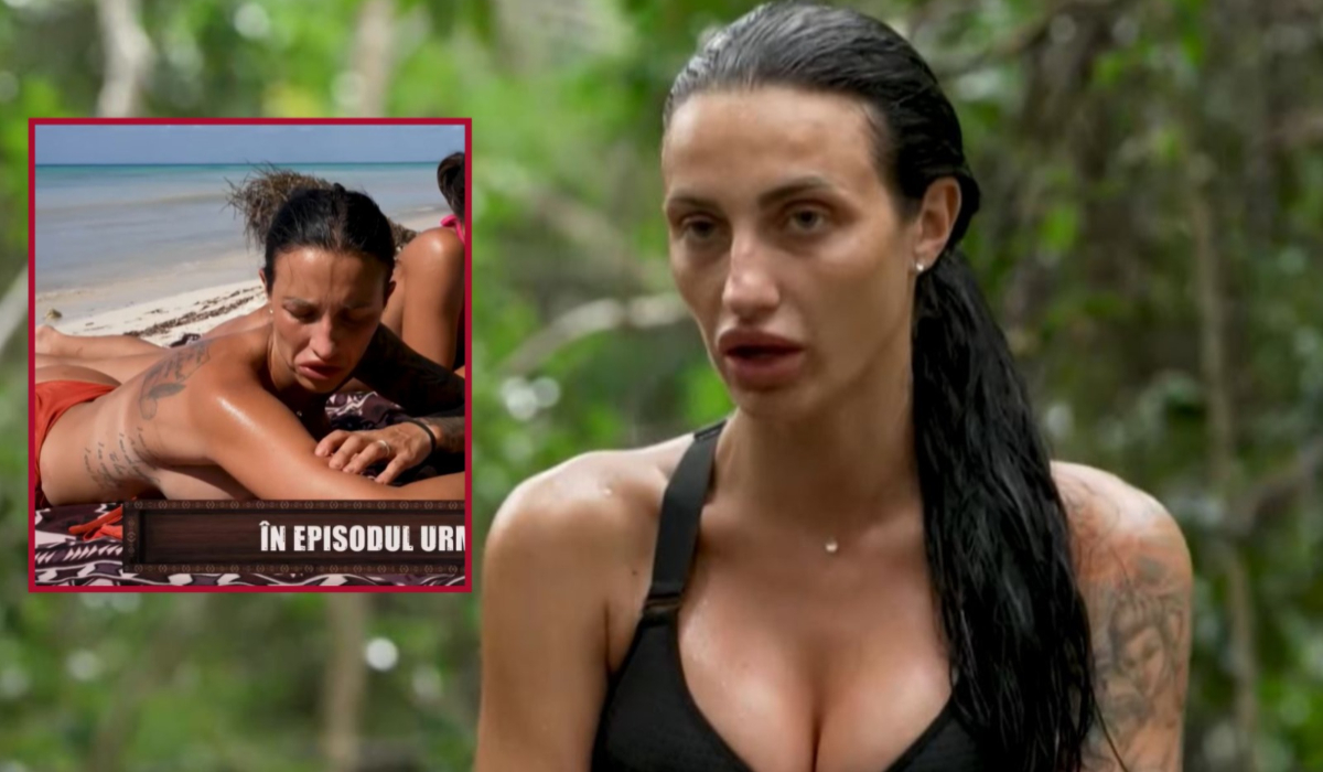 Ana Porgras, la Survivor România / Foto: Captură Video