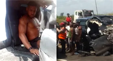 Anthony Joshua, la un pas de moarte. A scăpat ca prin minune dintr-un accident rutier. Imagini video cu operațiunea de salvare