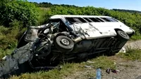 Opt români, răniţi într-un accident în Belgia!