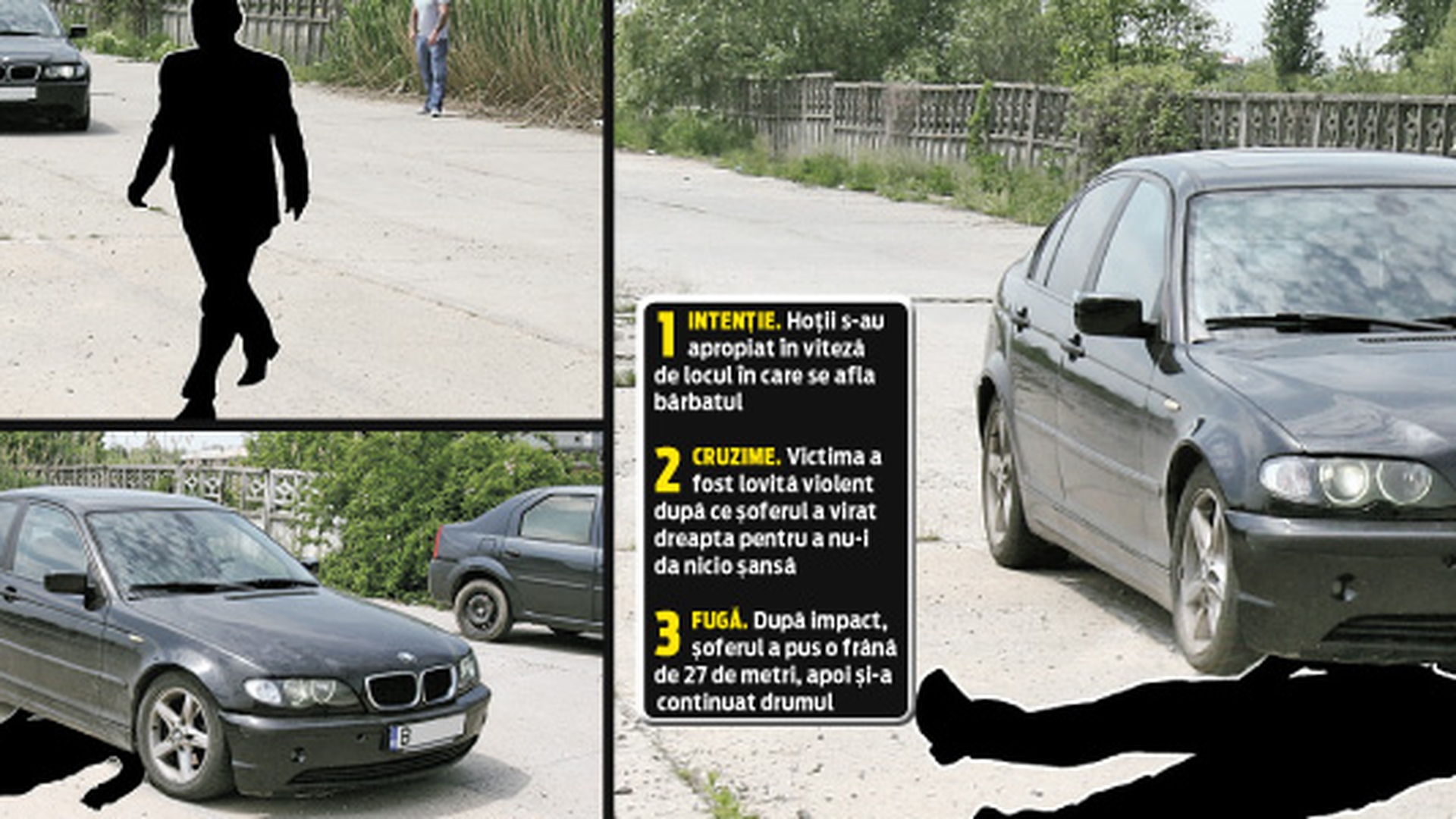 Ucis cu masina intr-o lupta de strada