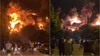 Incendiu violent în București. ISU a emis Ro-Alert din cauza fumului