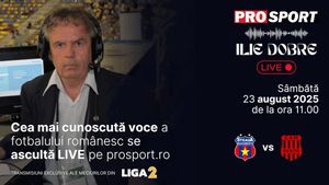 Ilie Dobre comentează LIVE pe ProSport.ro meciul Steaua București - C.S.M. Reșița, sâmbătă, 23 august 2025, de la ora 11.00