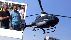 Ei sunt cei mai șmecheri de pe litoral... Au aterizat cu elicopterul la NUBA!