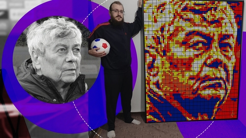 Câștigătorul de la Românii au Talent, omagiu unic pentru Mircea Lucescu. Cristian Leana: “13 ore mi-a luat să-l fac"