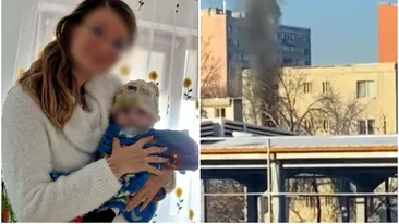 Bebelușul aruncat de mamă pe geam la Iași pentru a scăpa de incendiu a murit. S-a aflat și adevărul despre ce se întâmpla în familia lor
