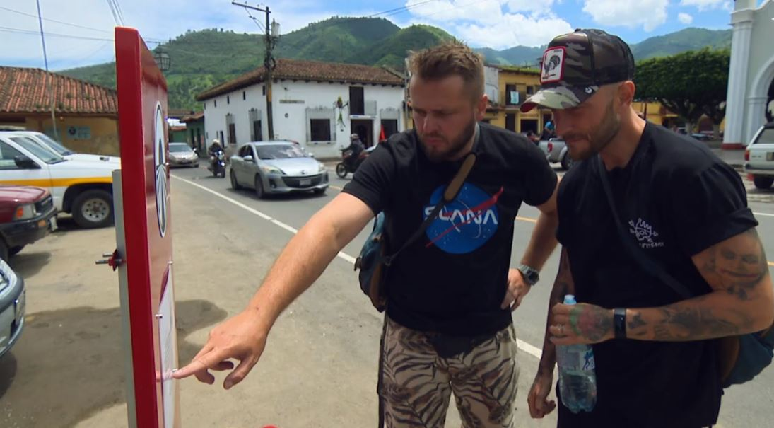 Nelu Cortea și Cătălin Bordea la America Express. Sursă foto: Captură video