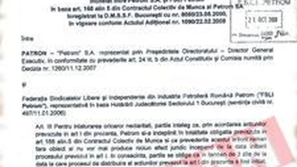 De Craciun, angajatii Petrom taie actiuni in loc de porc