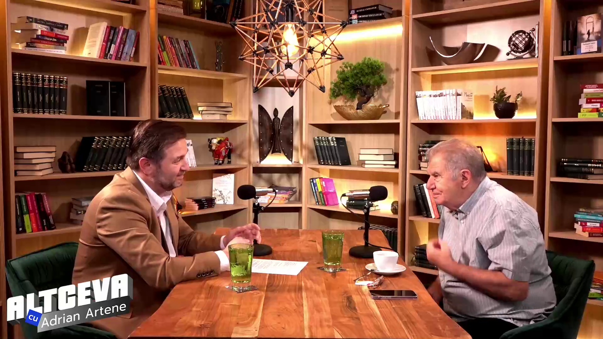 Podcastul poate fi urmărit integral pe canalul de YouTube ”ALTCEVA cu Adrian Artene” / (Sursa: Captură video)