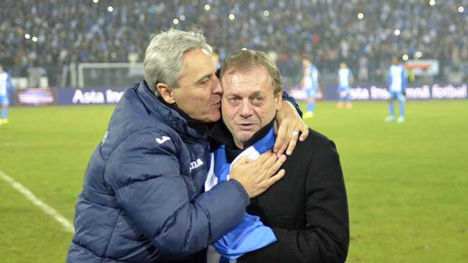Ilie Balaci și prietenul lui, fost coleg de echipă, Sorin Cârțu