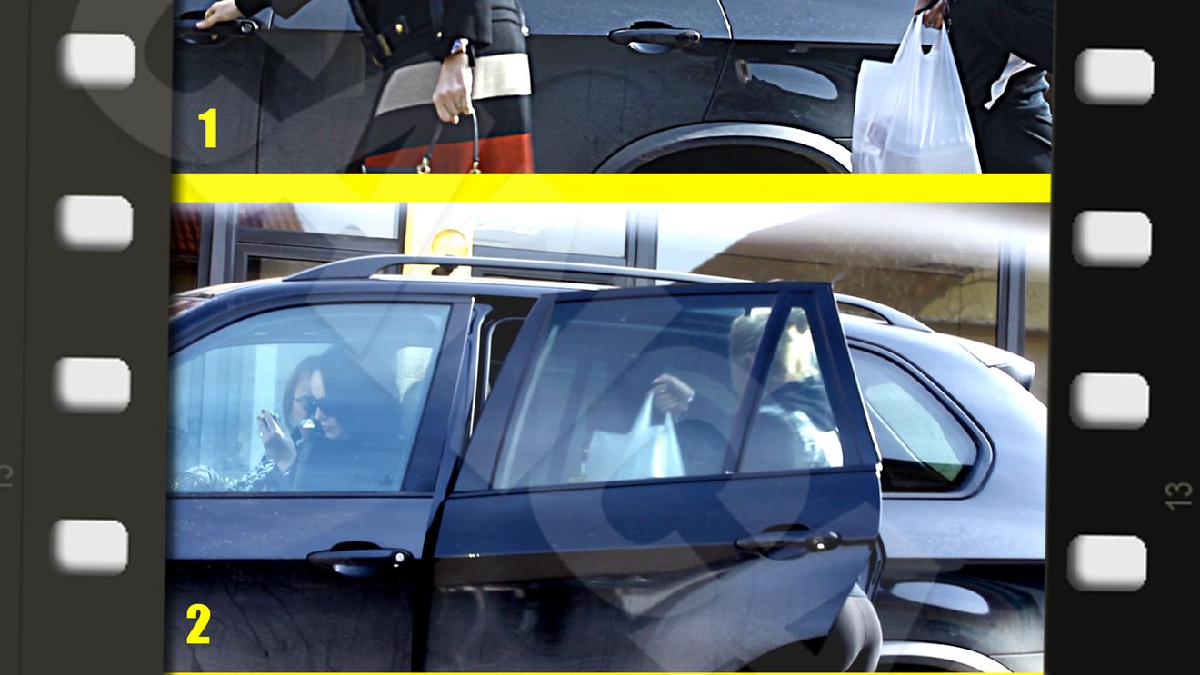 Andreea Marin nu-si cara singura pungile de cumparaturi! Are servitoare la piata!