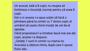 BANC | Un avocat, tată al 8 copii, nu reușea să închirieze o locuință