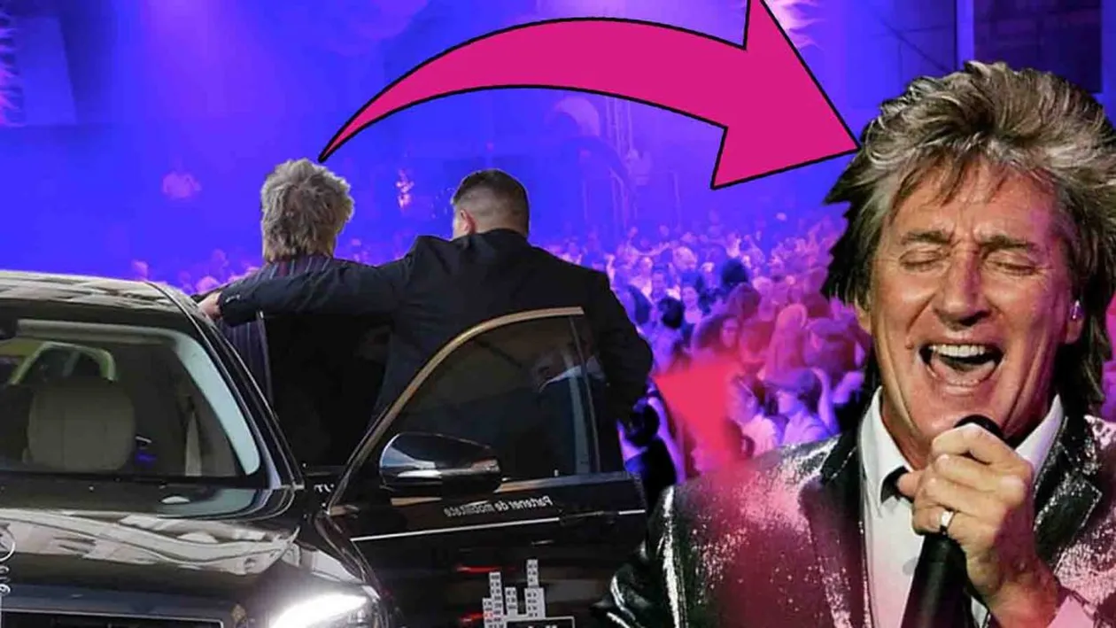 Rod Stewart, păzit ca un șef de stat în România