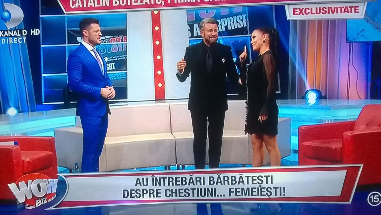 Cătălin Botezatu şi Victor Slav, faţă în faţă! Ce a dezvăluit designer-ul despre iubitul Biancăi Drăguşanu