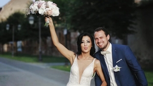 Medana și Robert de la Insula Iubirii, nunta superbă la care au visat! Imagini nemaivăzute din ziua cununiei religioase