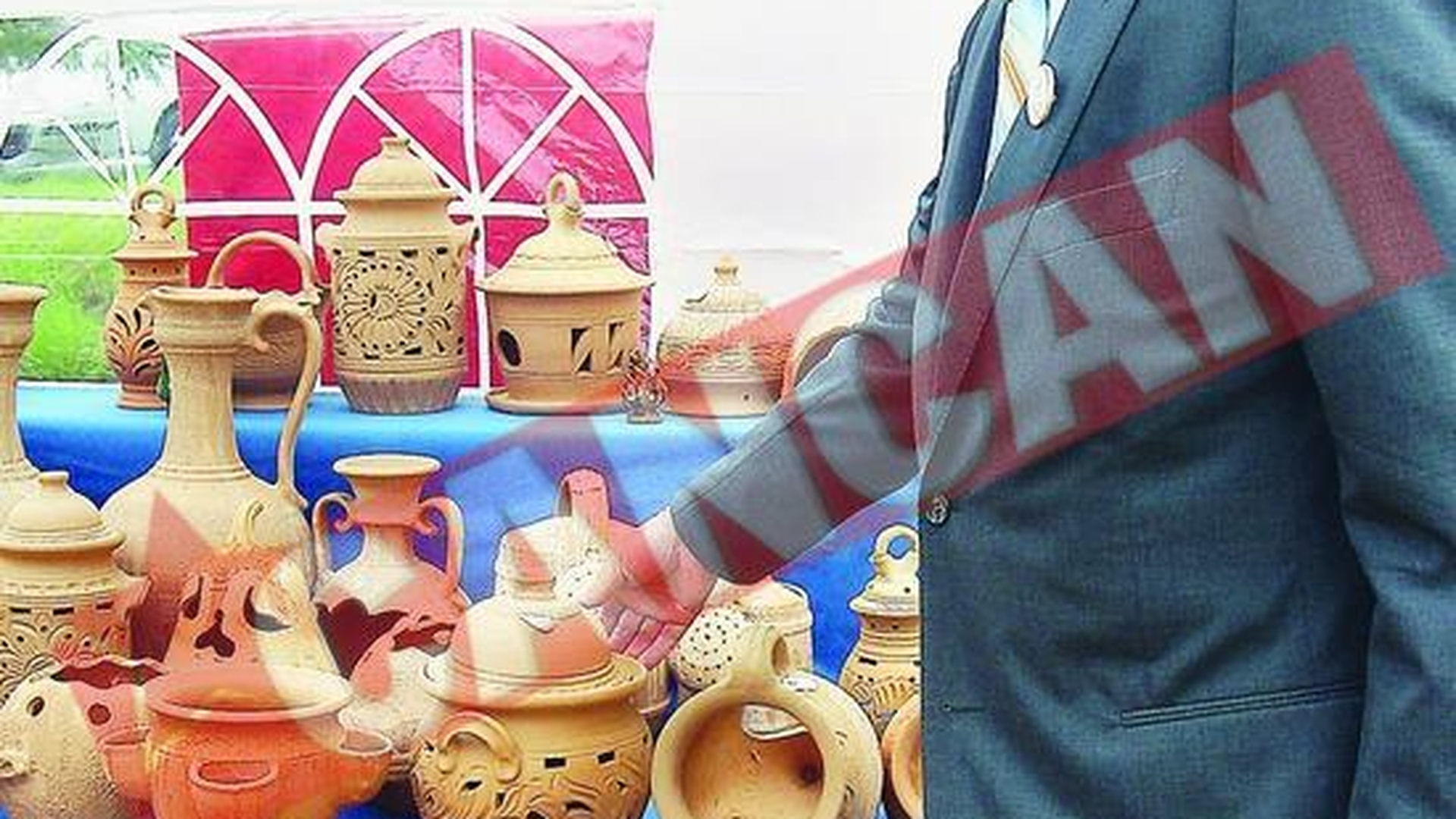 Melescanu si Udrea, shopping electoral la Targul Olarilor