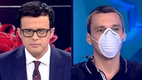 Mircea Badea, cu mască de protecție în direct. Care a fost reacția lui Mihai Gâdea