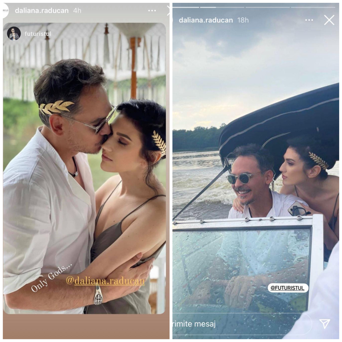 S-au căsătorit în secret!? Imaginea cu Răzvan Simion și Daliana Răducan i-a pus pe gânduri pe internauți. FOTO