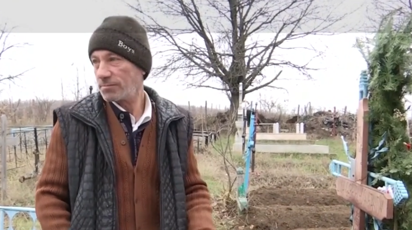 Gabriel Luca a fost să-și vadă propriul mormânt foto: captură video Observator