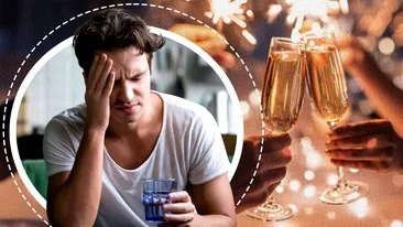 Singurele 4 lucruri care te scapă de mahmureala de după Revelion. Ce trebuie să faci dacă ai băut prea mult de Anul Nou