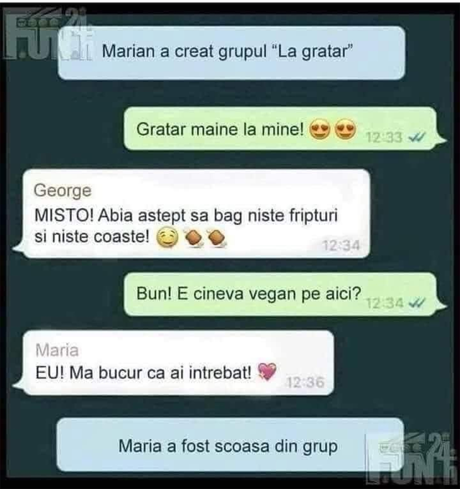 BANCUL ZILEI | Grătarul lui Marian