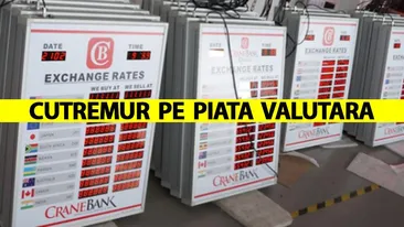 Curs BNR halucinant 31 ianuarie 2020. Cutremur pe piața valutară: Câți lei a ajuns astăzi 1 euro