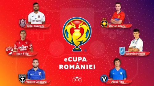 Dueluri echilibrate în „eCupa României” » FRF a stabilit programul!