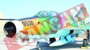 Avionul Mig Lancer, "atacat" de OZN-uri