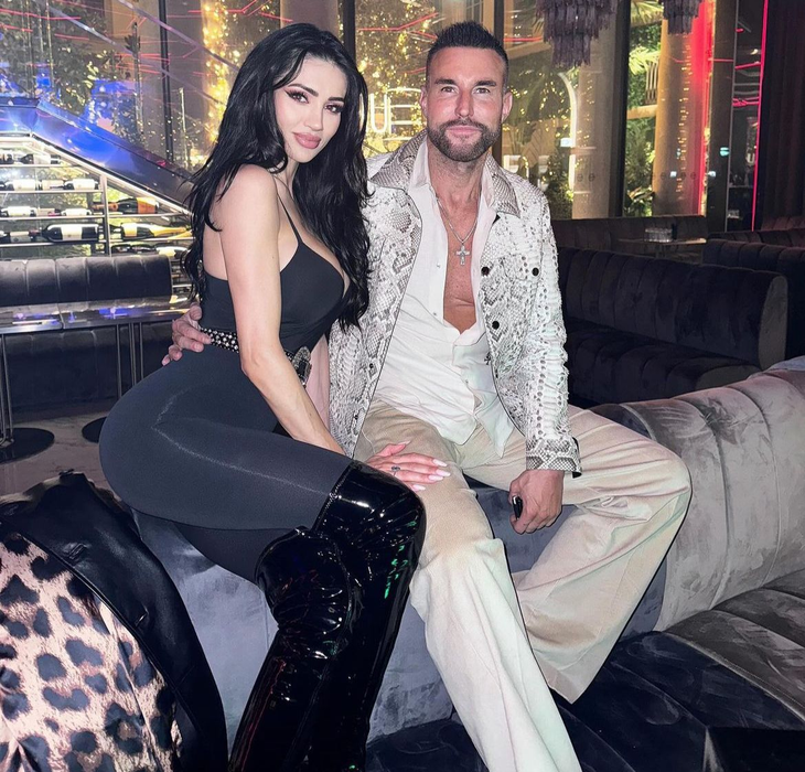 Philipp Plein și Andreea Sasu, apariție demnă de prima copertă. Foto: Instagram / Philipp Plein și Andreea Sasu