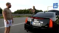 Momentul în care o mașină pierde motorul pe Autobahn la 350 de km/h - VIDEO