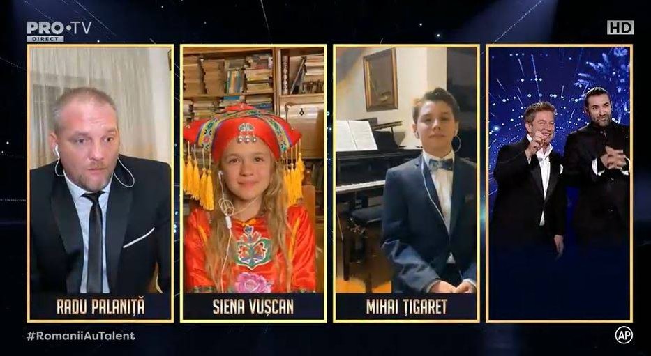 Ce mesaj i-a transmis Andra lui Radu Palaniță după ce a câștigat Românii au Talent! Vedeta de la Pro TV i-a menționat și pe Siena Vușcan, dar și pe Mihai Țigaret