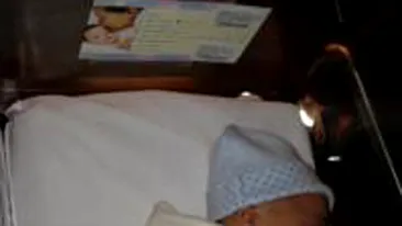 Uite cum arata baietelul Ralucai si al lui Walter Zenga in prima zi de viata!