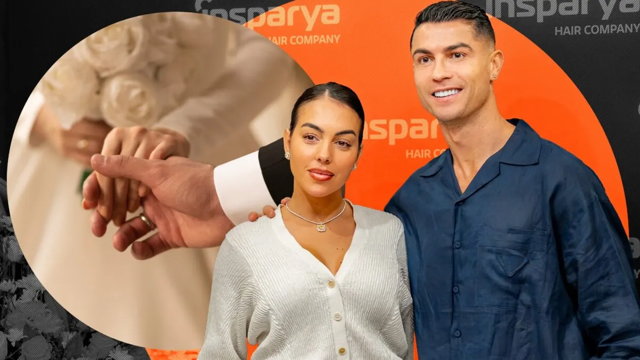 Cristiano Ronaldo și Georgina Rodríguez au avut o nuntă cu doar 5 invitați. Nici măcar părinții nu au fost prezenți