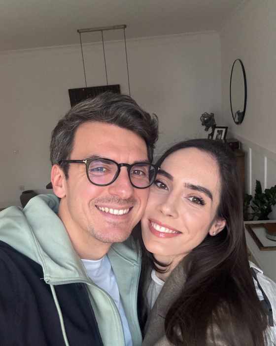Alexandru Ion și soția sa, Evelyne/ Sursa foto: Instagram