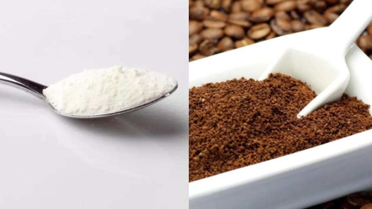 Ce se întâmplă dacă amesteci bicarbonat de sodiu cu două linguri de cafea. Trucul care te scapă de aruncat cu banii