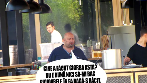 Credeai că e dur la TV, dar să-l vezi în bucătărie! Chef Scărlătescu îşi terorizează ”trepăduşii”!