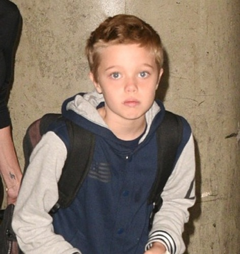 Foto! Ea este mini BRAD PITT! Vezi asemănarea izbitoare dintre actor şi fiica sa, SHILOH