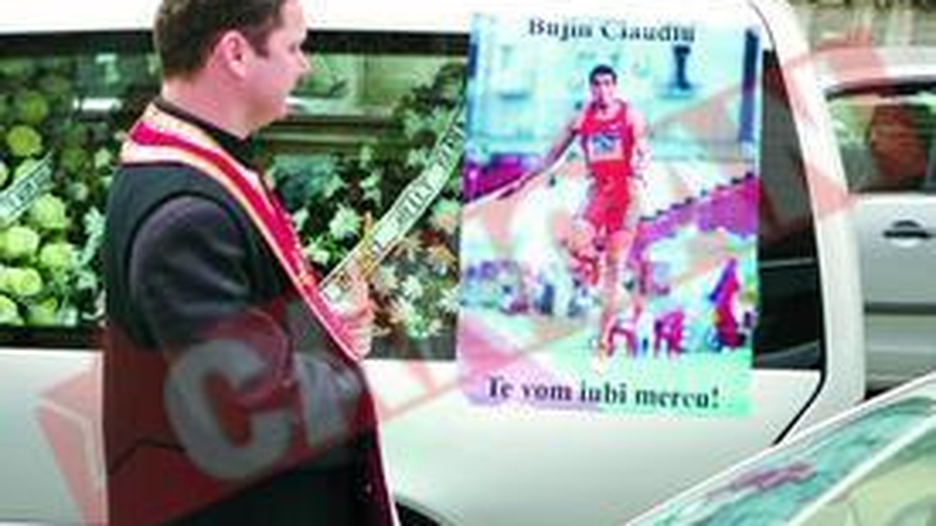 Atletul Claudiu Bujin isi botezase cainele Lance
