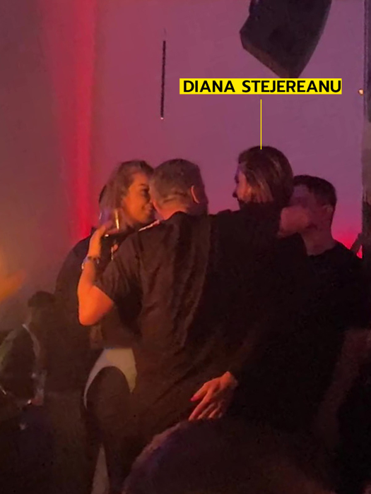 Diana Stejereanu a “înghesuit” un domn misterios la LOFT (SURSA FOTO: CANCAN.RO)