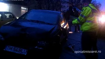 ACCIDENTE în lant la Timisoara: Opt masini implicate in carambol! S-a intamplat in urma cu putin timp!