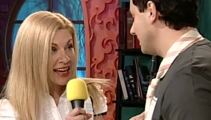 Aşa arăta Ludmila în urmă cu nouă ani, atunci când a venit în emisiune la Cătălin Măruţă