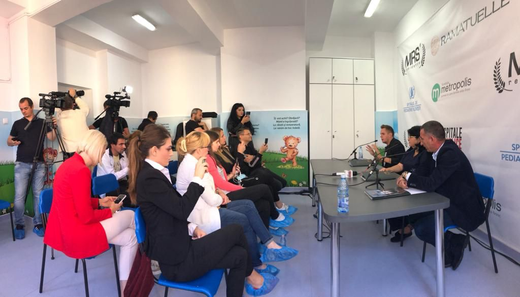 Acțiune caritabilă organizată de Mrs Residence, în parteneriat cu Fundația Metropolis condusă de Codin Maticiuc, care derulează inițiativa #spitalepublicedinbaniprivati