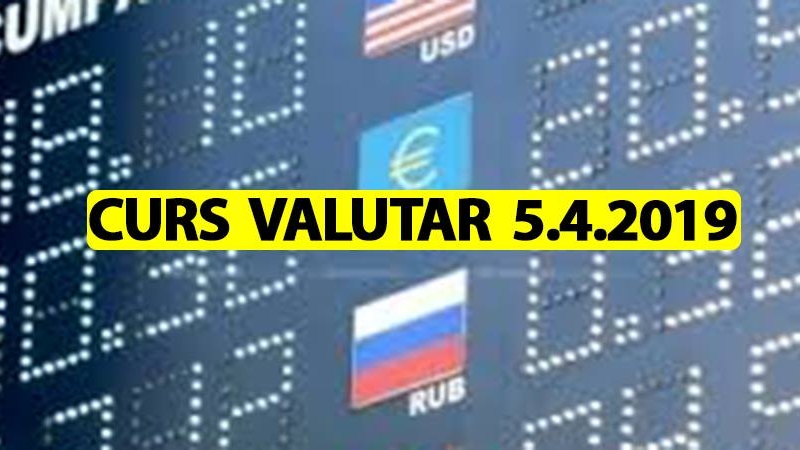 Curs valutar 5 aprilie 2019. Surpriză de proporții: Euro a scăzut drastic. Câți lei costă astăzi moneda europeană