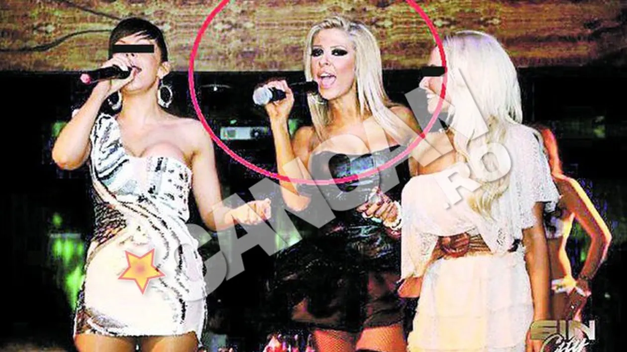 Atentie, se canta cu microfonul invers! Bulgaroaica lui Costi, gafa monumentala la un concert