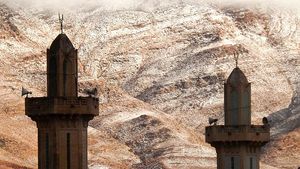 A nins în Sahara! Imagini spectaculoase care te lasă fără cuvinte
