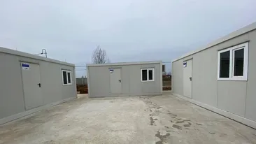 Modulele amenajate pentru suspecţii de coronavirus, care ar putea ajunge în ţara noastră prin Punctul de Trecere a Frontierei de la Porţile de Fier