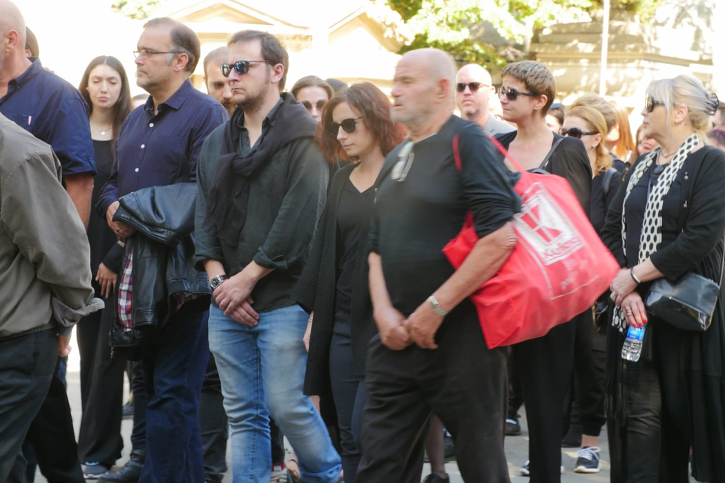 Alexandru Darie a fost înmormântat. Cum a apărut Anca Pandrea la funeralii. IMAGINI EXCLUSIVE